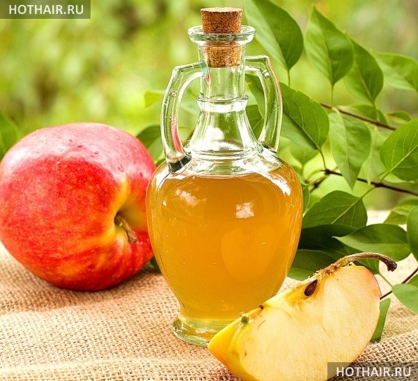 яблочный уксус для ополаскивания волос
