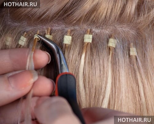 китайское наращивание волос