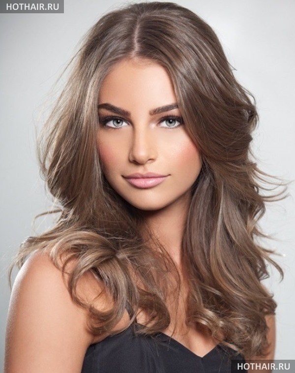 модные оттенки русого цвета волос