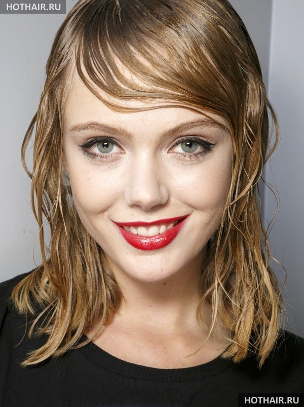 эффект мокрых волос в домашних условиях