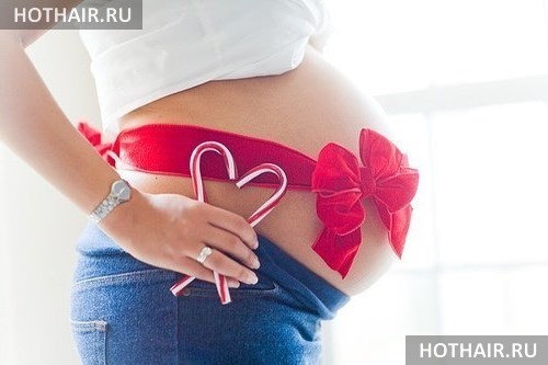 наращивание волос при беременности