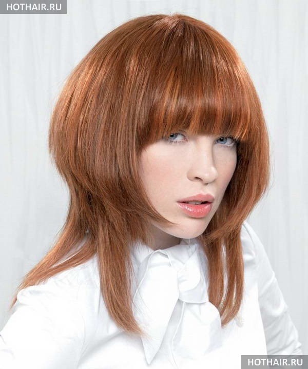стрижки для овального лица
