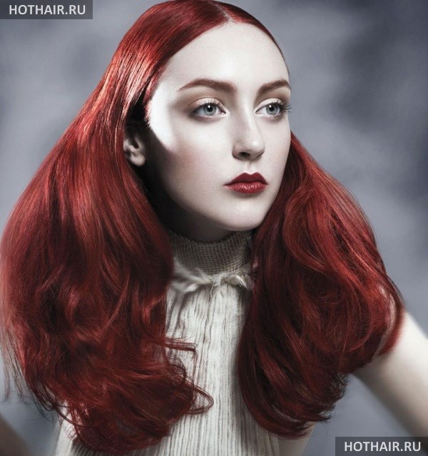 Кому идет красный цвет волос?