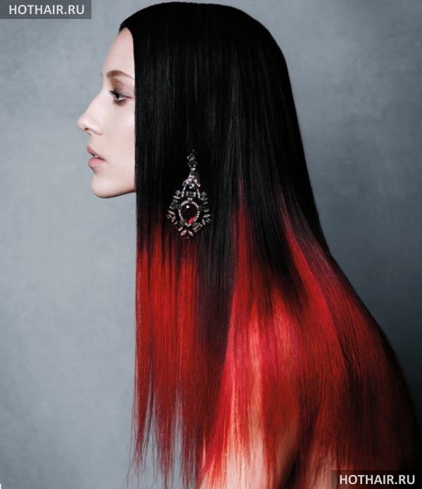 Кому идет красный цвет волос?