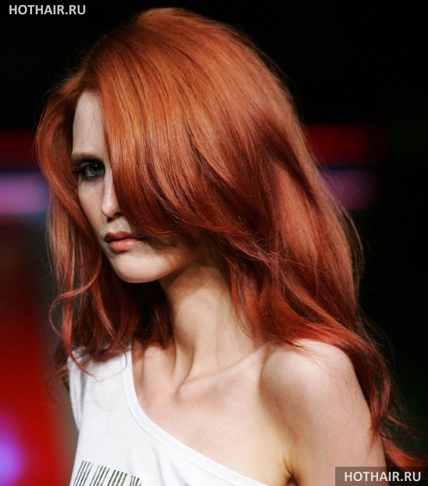 Кому идет красный цвет волос?