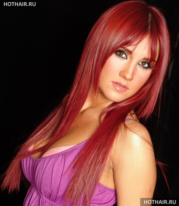 Кому идет красный цвет волос?