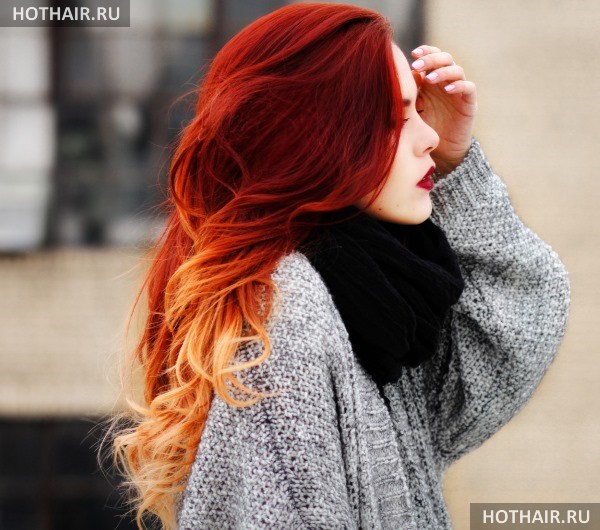 Кому идет красный цвет волос?