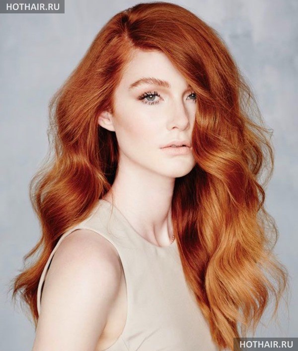 Кому идет красный цвет волос?