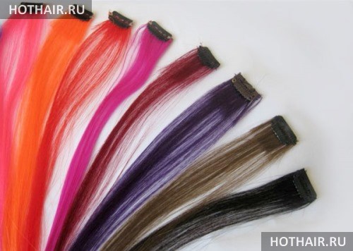 типы прядей для наращивания волос