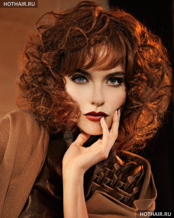 Кому идет медный цвет волос?
