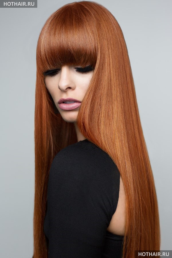 Кому идет медный цвет волос?
