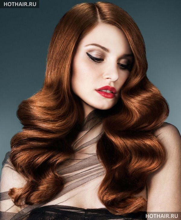 Кому идет медный цвет волос?