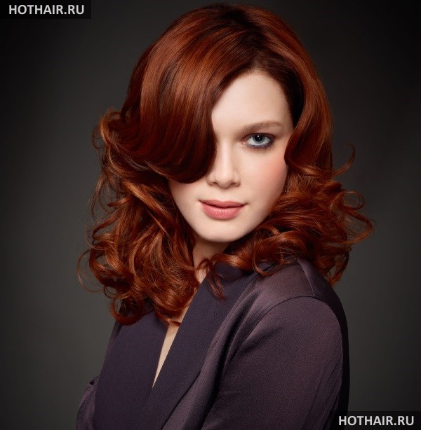 Кому идет медный цвет волос?
