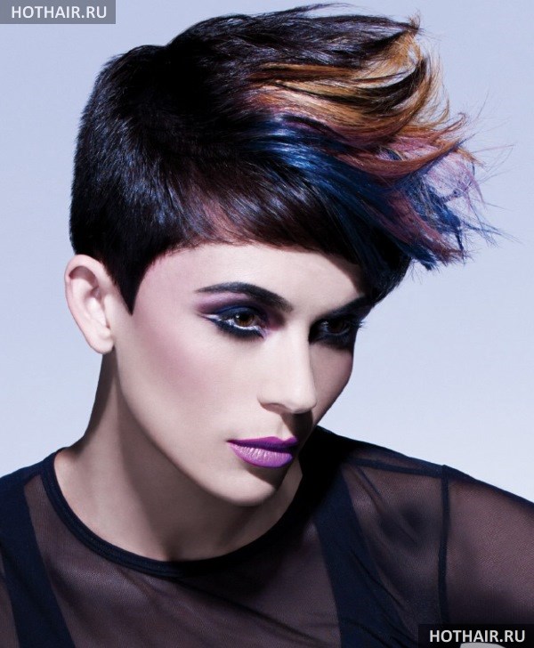 Как выглядит американское мелирование?