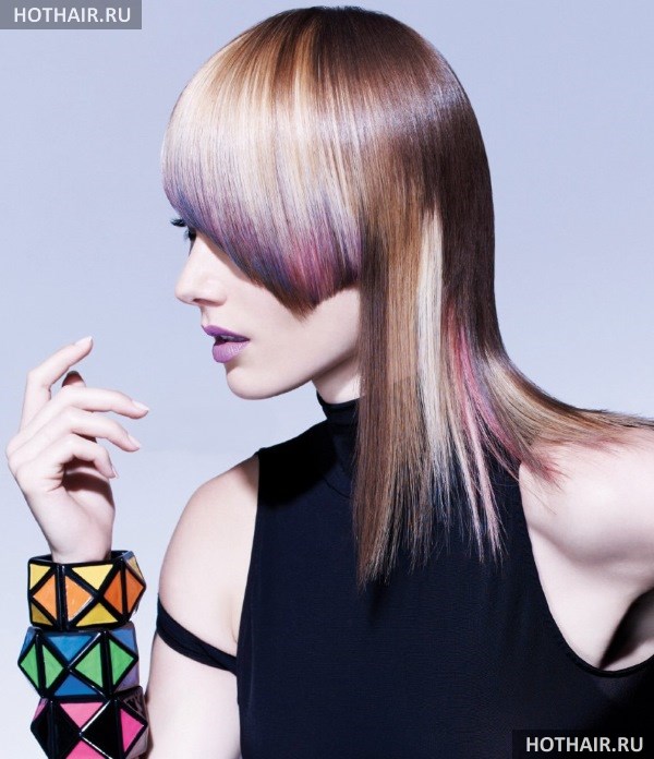 Как выглядит американское мелирование?