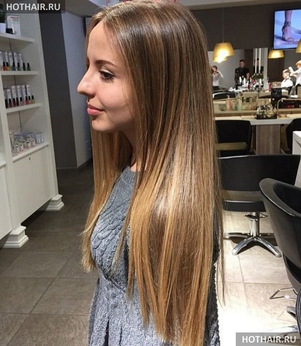 Как выглядит американское мелирование?