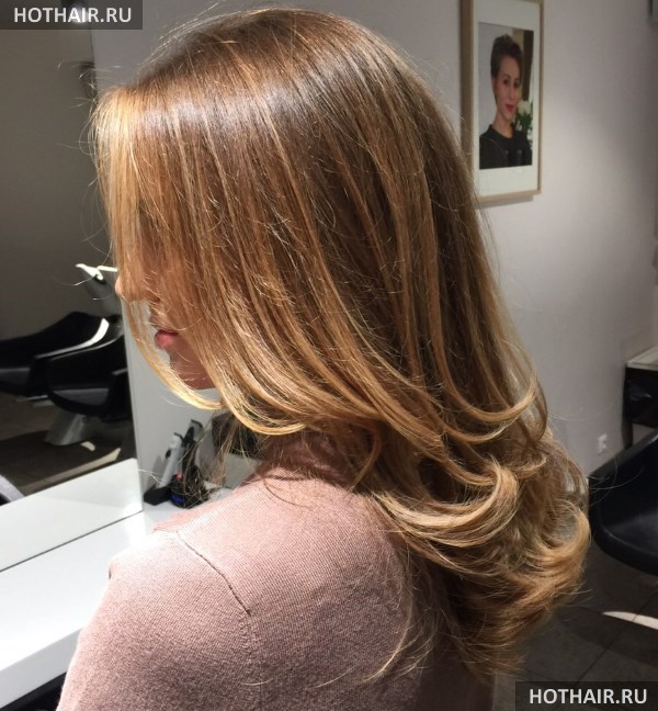 Как выглядит американское мелирование?