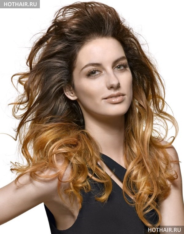 Как выглядит американское мелирование?