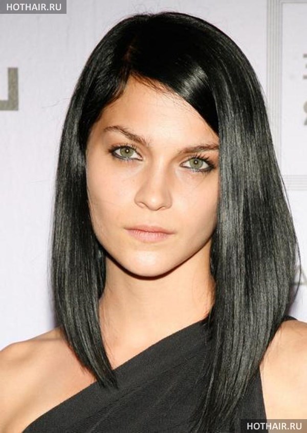 Модные стрижки на длину ниже плеч