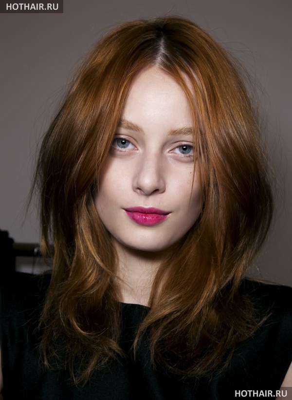 Модные стрижки на длину ниже плеч