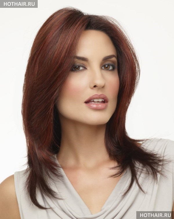Модные стрижки на длину ниже плеч