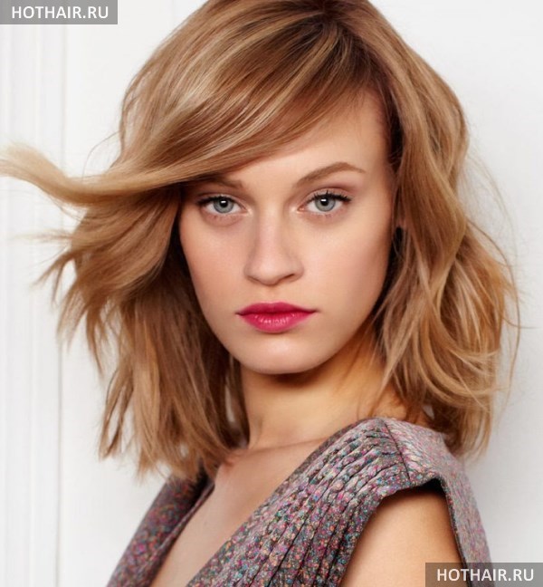 Модные стрижки на длину ниже плеч