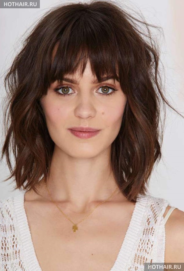 Модные стрижки на длину ниже плеч