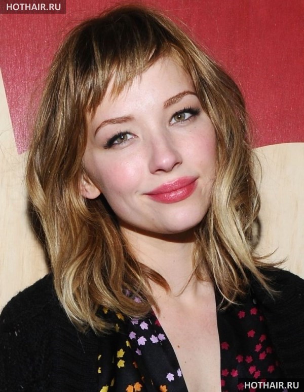 Модные стрижки на длину ниже плеч