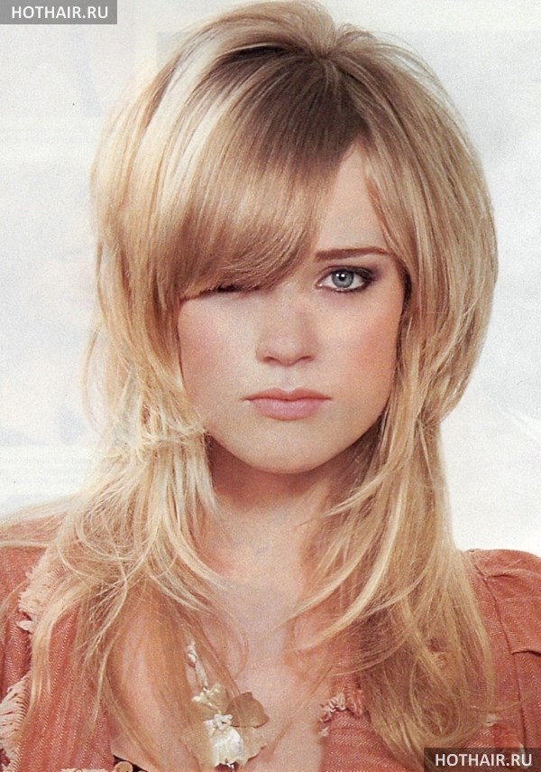 Модные стрижки на длину ниже плеч