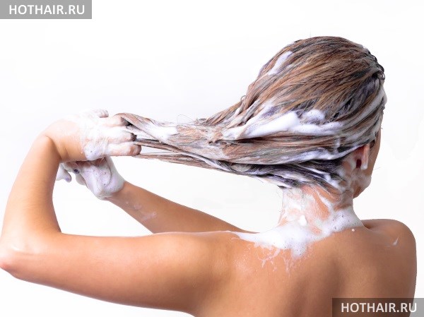использование хозяйственного мыла для волос