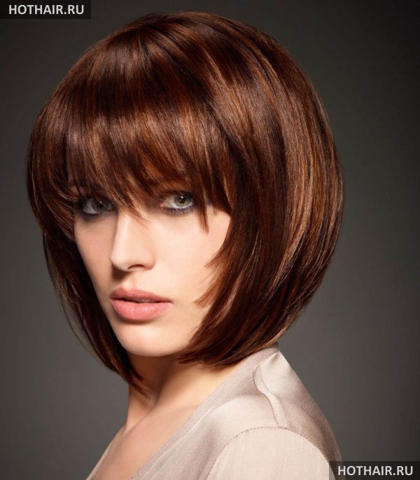 окрашивание коротких волос