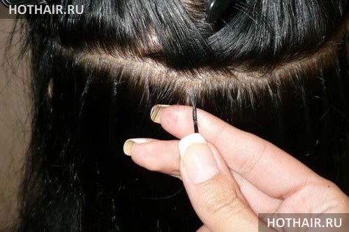 испанское наращивание волос