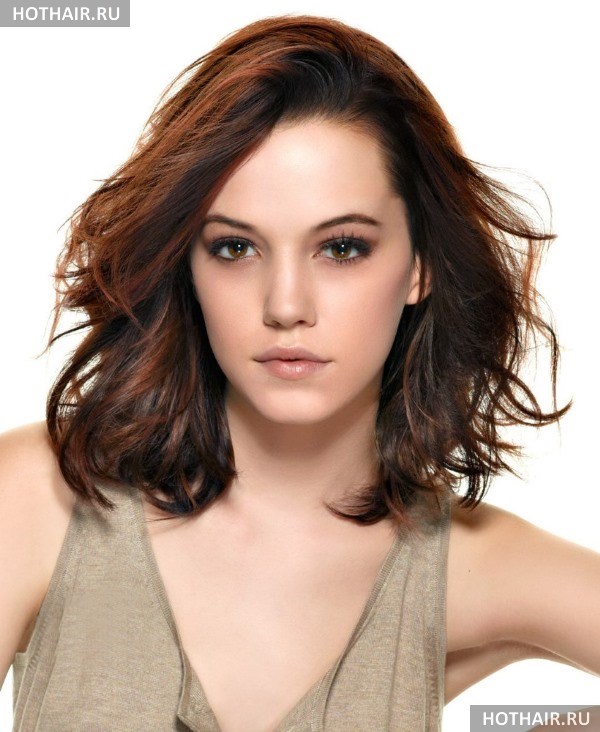 Кому идет каштановый цвет волос?