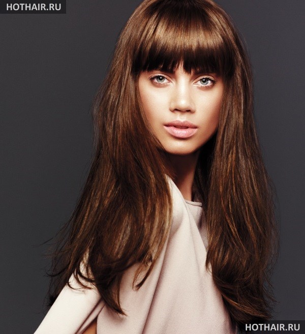 Кому идет каштановый цвет волос?