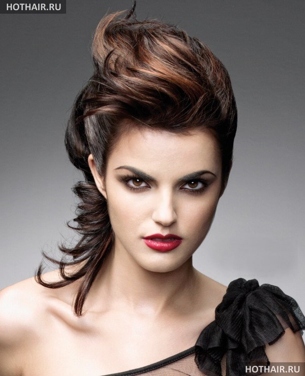 Кому идет каштановый цвет волос?