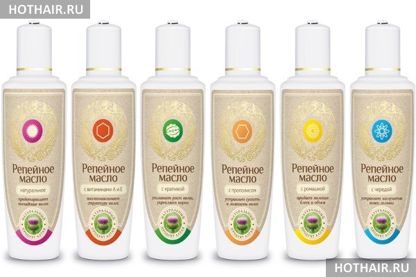Свойства касторового и репейного масел для волос