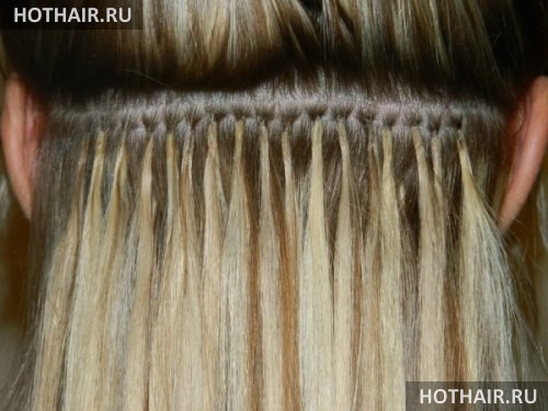 алмазное наращивание волос