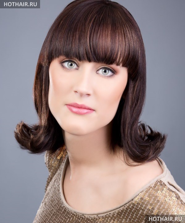 колорирование на темные волосы