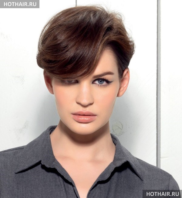 колорирование на темные волосы